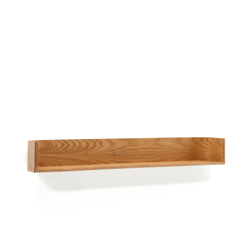 Octavia shelf made of ash plywood FSC Mix Credit 120 x 20 cm