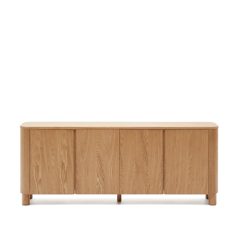 Salaya sideboard in ash plywood FSC Mix Credit, 200 cm x 79 cm