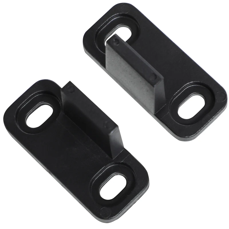 Kit quincaillerie pour porte coulissante 200 x 40 x 0,6 cm gain de place silencieux moderne en acier au carbone noir 21_0007144