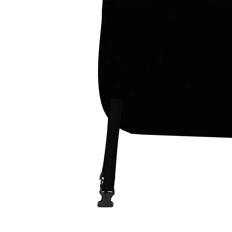 Housse table de tennis de table intérieur et extérieur 275 x 153 x 5 cm imperméable anti-uv épuré en polyéthylène noir 21_0006652