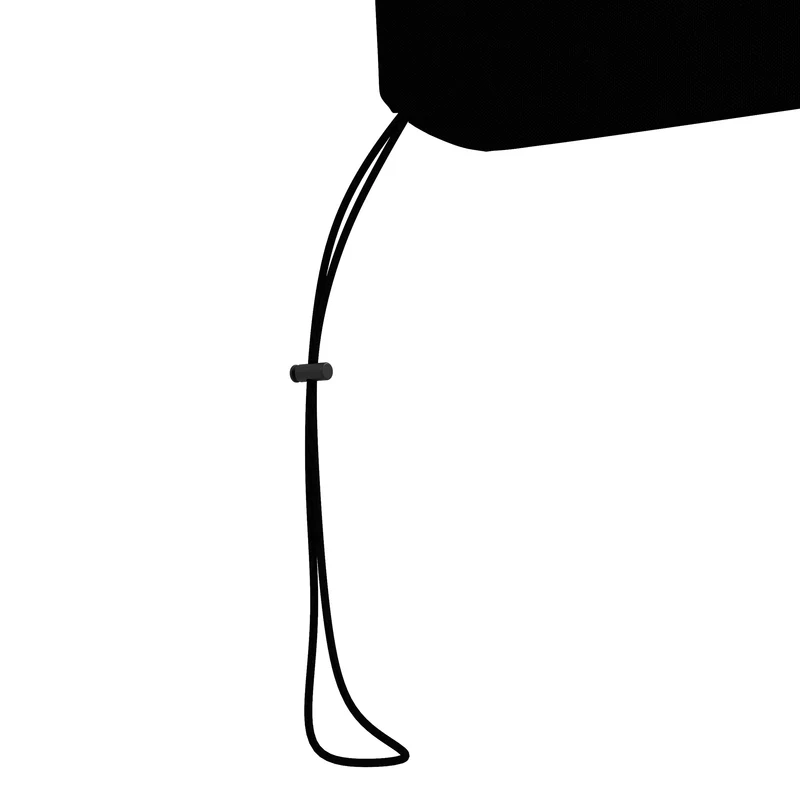 Housse table de tennis de table intérieur et extérieur 275 x 153 x 5 cm imperméable anti-uv épuré en polyéthylène noir 21_0006652