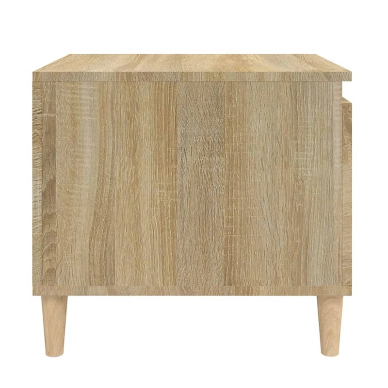 Table basse design moderne et contemporaine 100 x 50 x 45 cm bois d'ingénierie couleur chêne DEC038864
