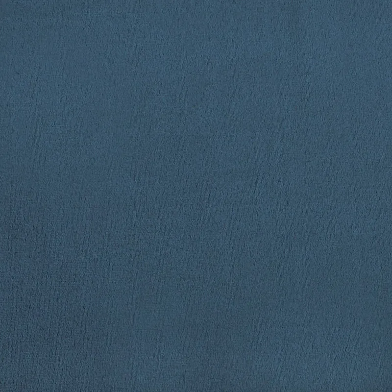 Set de 2 chaises de salle à manger coutures en losange en tissu velours bleu et métal DEC025484