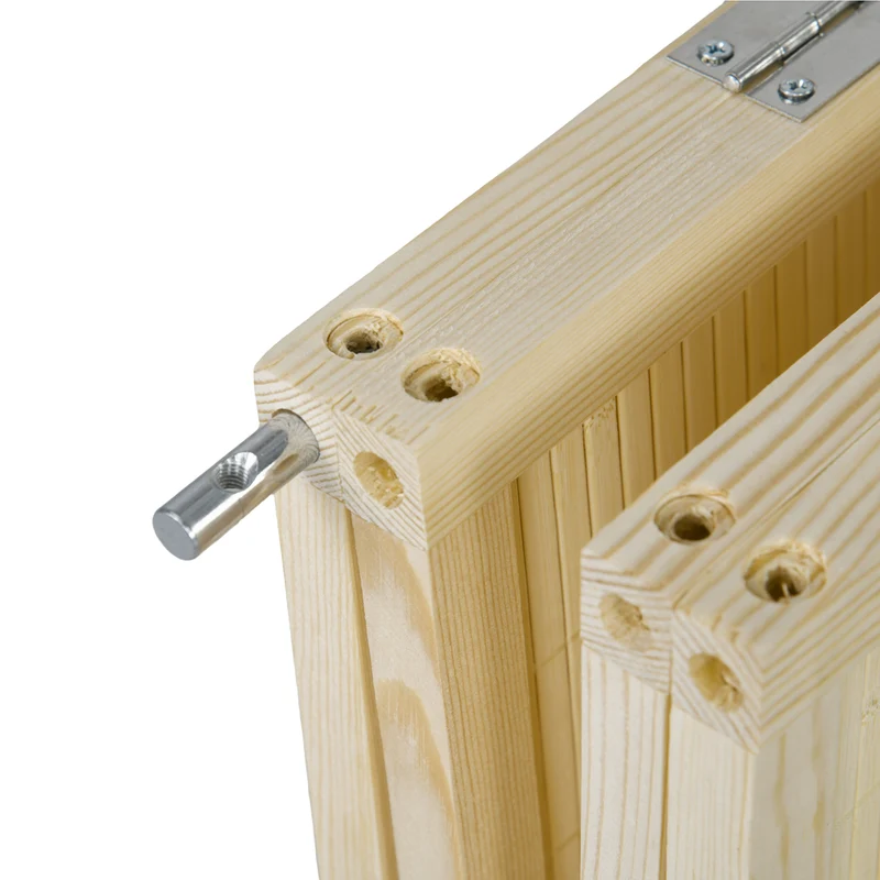 Paravent séparateur de pièce pliable 270 x 180 cm intimité immédiate autoportant style scandinave en bambou naturel 21_0001365
