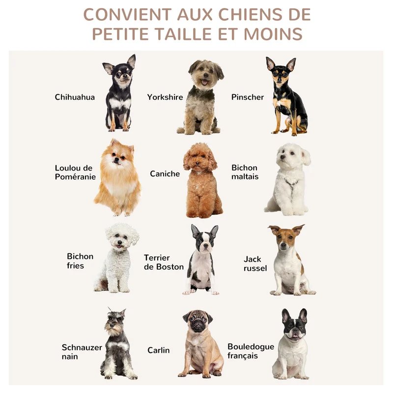 Cage pour chien table d'appoint 76 x 54.5 x 56 cm double porte verrouillable avec plateau contemporain épuré en MDF blanc 21_0007290