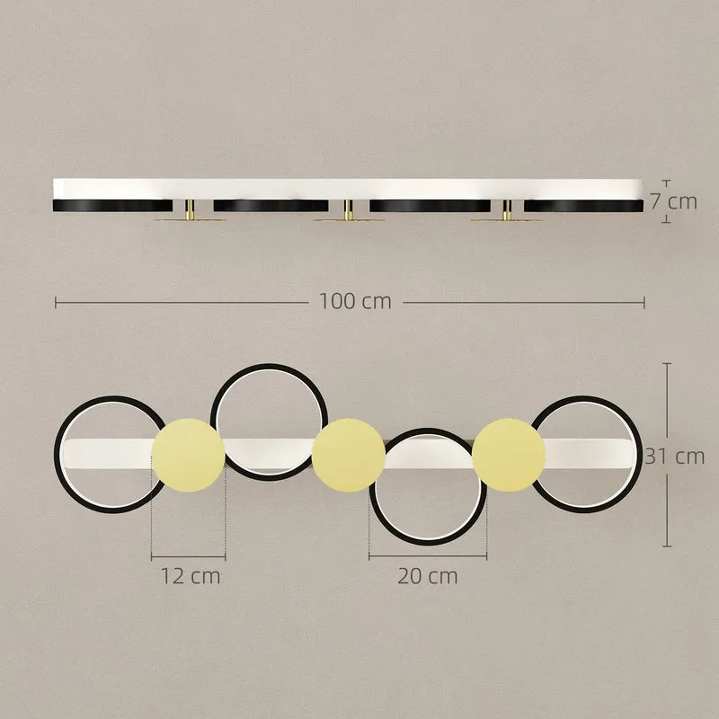 Plafonnier led plat salon 100 x 31 x 7 cm télécommande dimmable éclairage uniforme moderne contemporain en acier doré 21_0007069