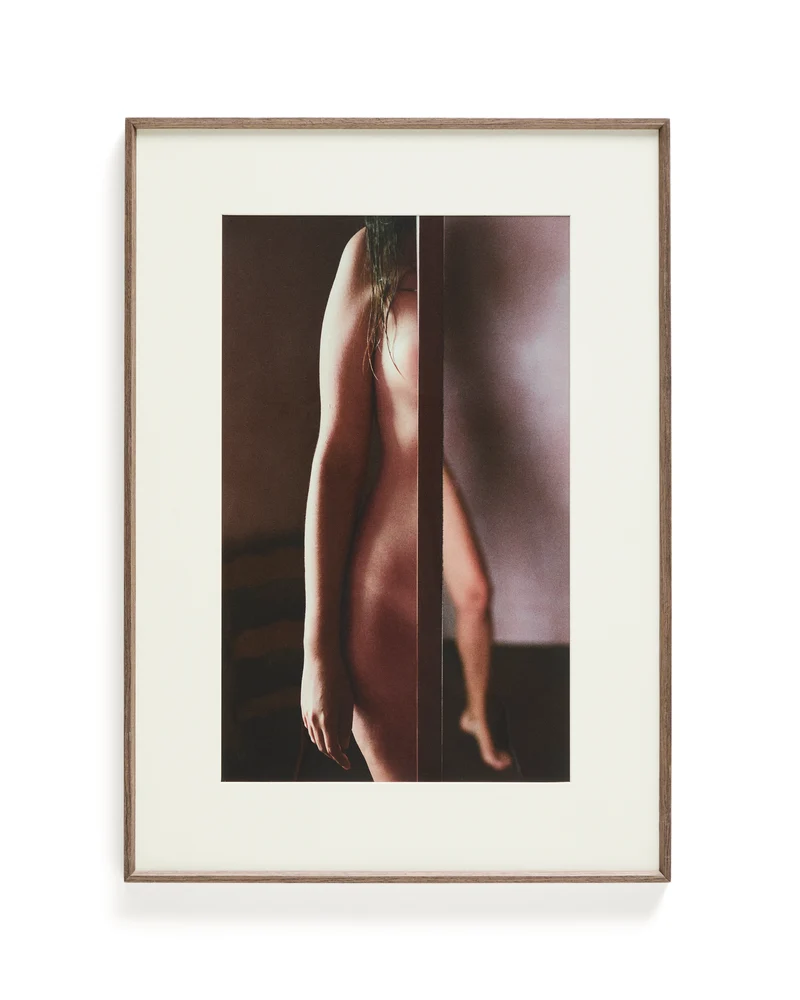 Zavira picture with photograph of female body 50 x 70cm