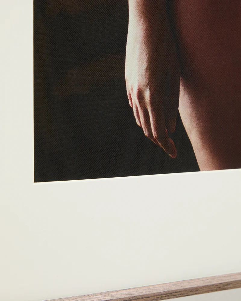 Zavira picture with photograph of female body 50 x 70cm