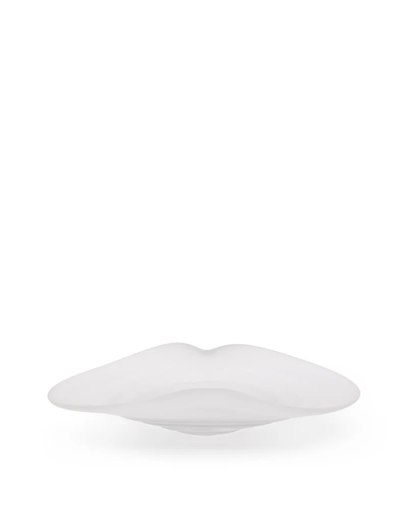 Ondaro frosted glass centrepiece 11cm