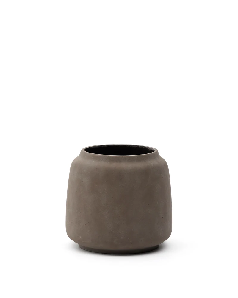 Lira terracotta-effect planter Ø53cm