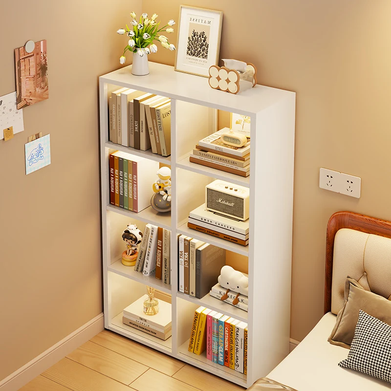 Modern Minimalist Carbon Steel Square Rectangle Storage Cabinet 4/6/8-Cabinet For Living Room