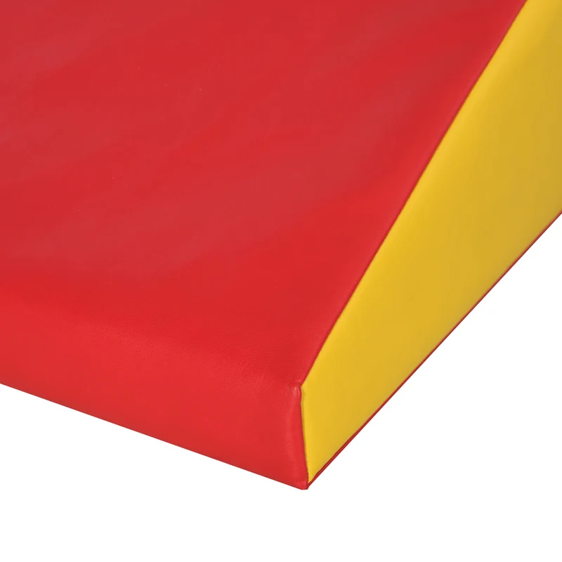 Parcours motricité bébé blocs d'escalade 50 x 50 x 25 cm stimule motricité sans montage design épuré en mousse rouge 21_0000711