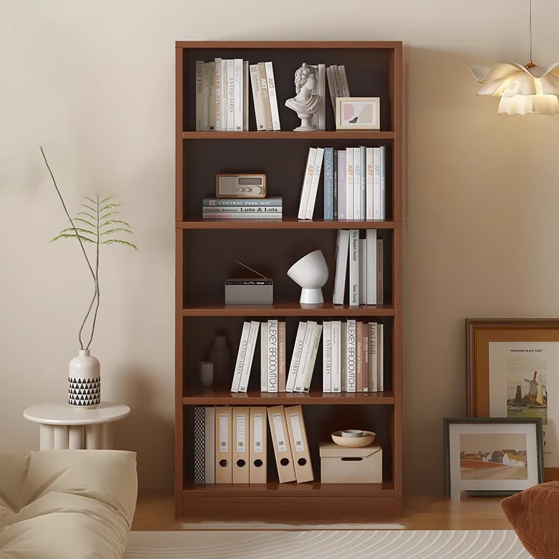 Modern Minimalist MDF Rectangular Storage Shelf 4/5/6 Tier For Living Room