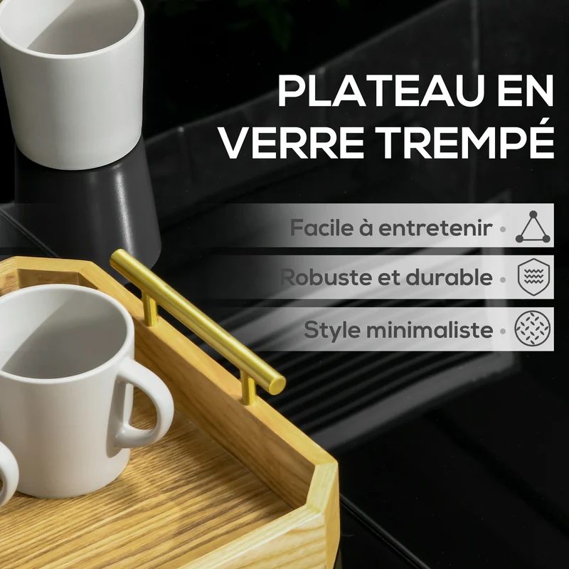 Table de jardin rectangulaire 8 places 180 x 80 x 72 cm plateau noir entretien facile contemporain en aluminium noir 21_0005157