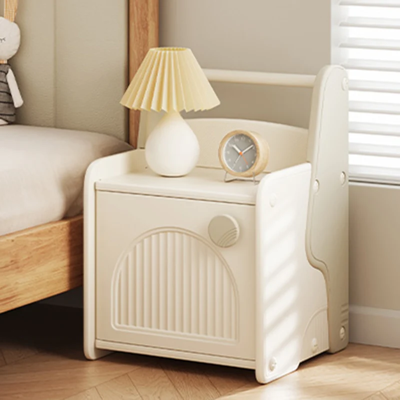 Modern Art Deco Eco-Friendly HDPE Square Kids Storage Cabinet 1-Cabinet For Living Room & Bedroom
