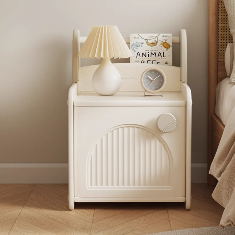Modern Art Deco Eco-Friendly HDPE Square Kids Storage Cabinet 1-Cabinet For Living Room & Bedroom