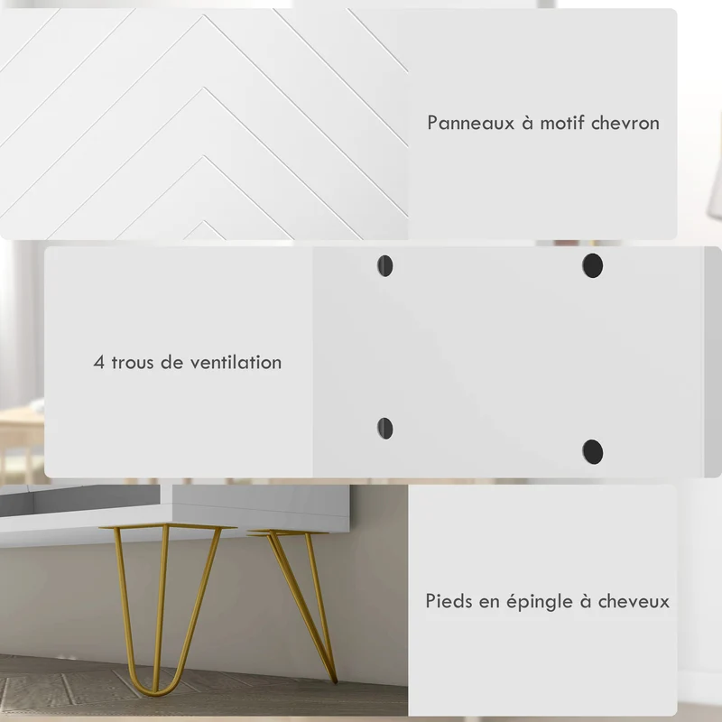 Meuble à chaussures d'entrée étroit 106 x 24 x 102 cm gain de place et étagères réglables épuré moderne en MDF blanc 21_0002701