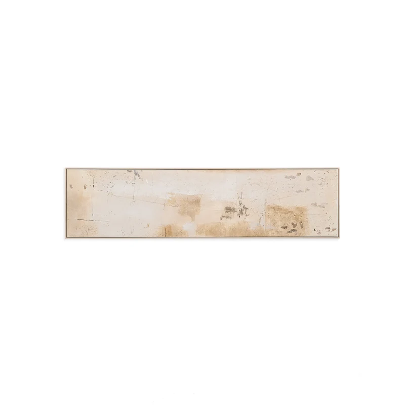 Silpa dark beige abstract picture, 182 x 47 cm