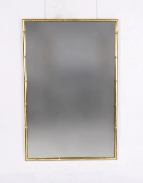 Antique Gold Rectangular Mirror