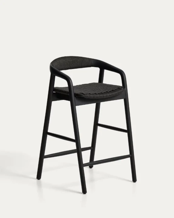 Derile Stool Black Finish