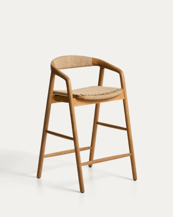 Derile Stool Oak Finish