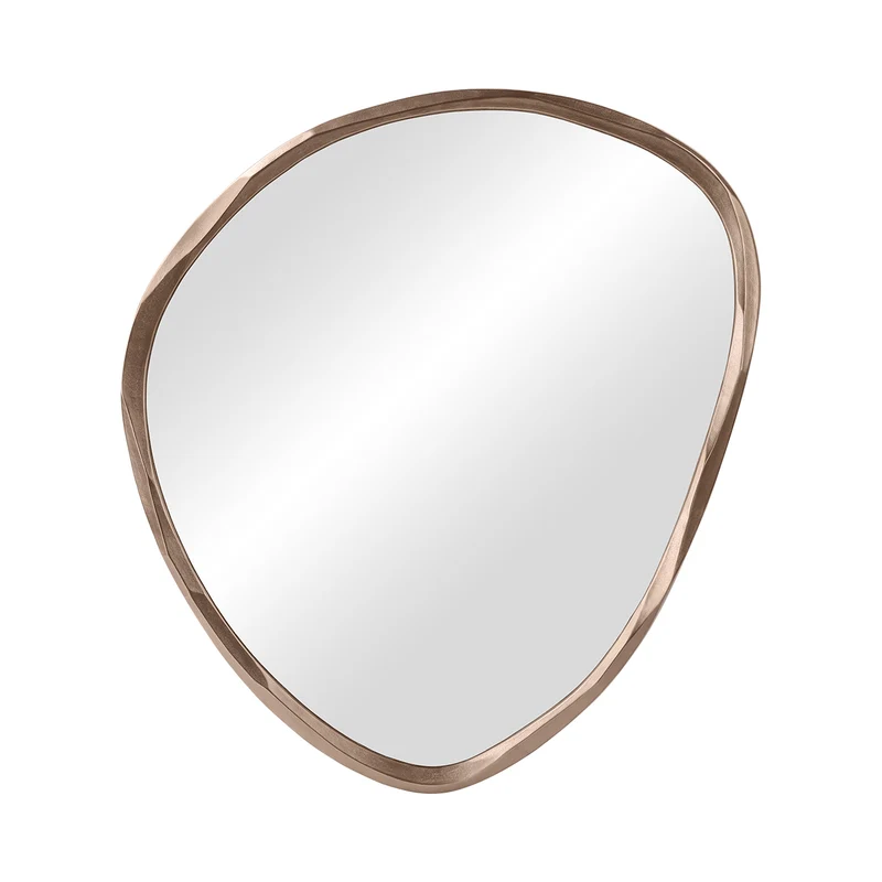 Antique Brass Aluminium Mirror