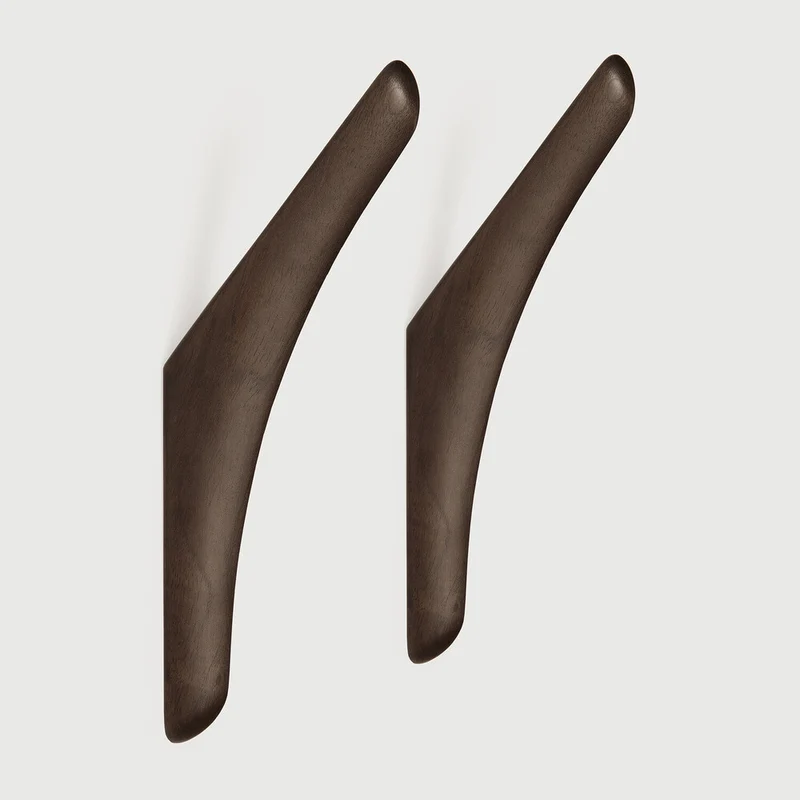 PI Wall Hanger Set - Mahogany Dark Brown