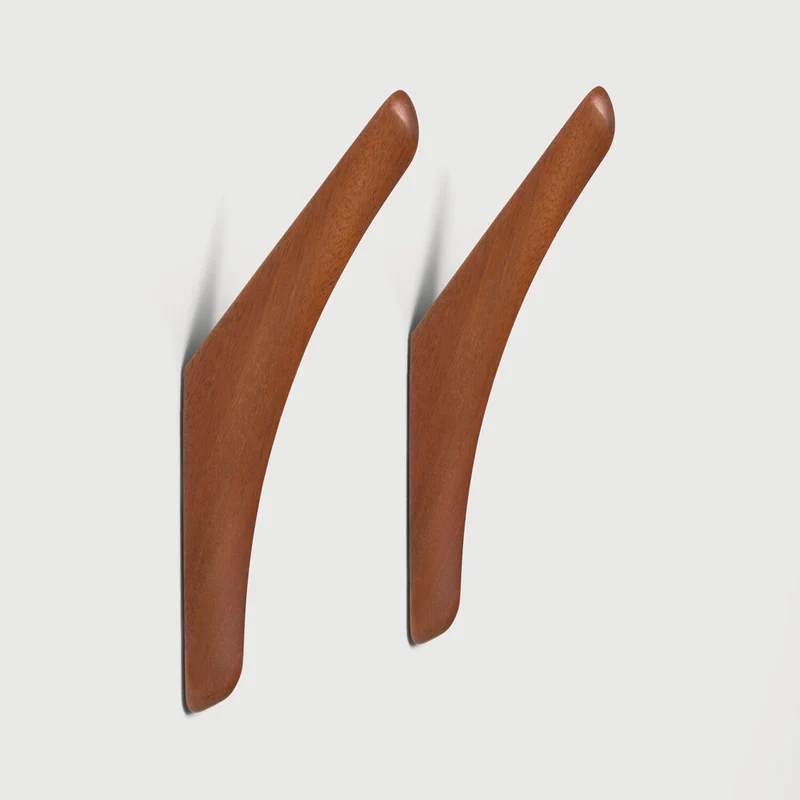 PI Wall Hanger Set - Mahogany