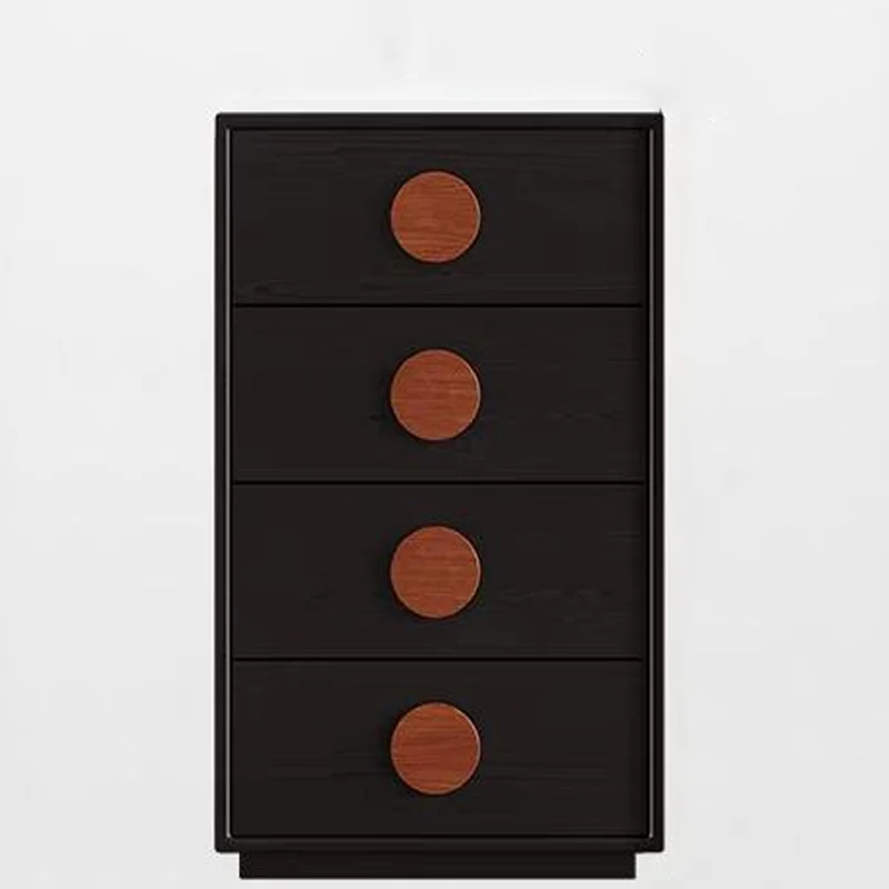 French Style Storage Chest - Formaldehyde-Free Material & Comfortable Handles Storage Cabinet 3/4-Drawer For Living Room & Bedroom