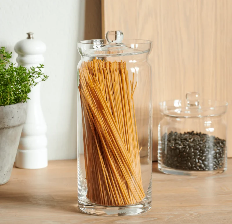 Wingfield Glass Storage Jar with Lid