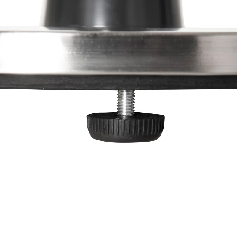 Parasol chauffant électrique terrasse 58.5 x 58.5 x 160-200 cm 3 niveaux arrêt basculement moderne en aluminium argent 21_0003907