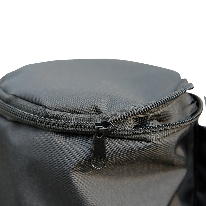 Lot de 4 sacs de lestage tonnelle parasol 14 x 42 cm stabilité optimale fixation sangles jardin épuré en polyester noir 21_0006968