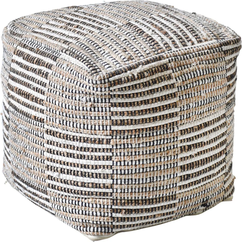 Hand Woven Pouffe