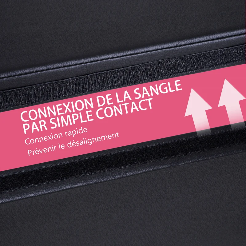 Tapis de danse sur poteau pliable 150 x 5 cm protection antichoc pliage entrainement épuré tendance en plastique noir 21_0006908
