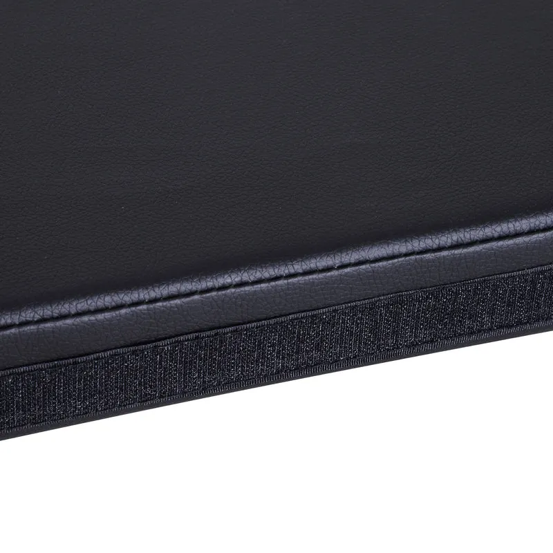 Tapis de danse sur poteau pliable 150 x 5 cm protection antichoc pliage entrainement épuré tendance en plastique noir 21_0006908