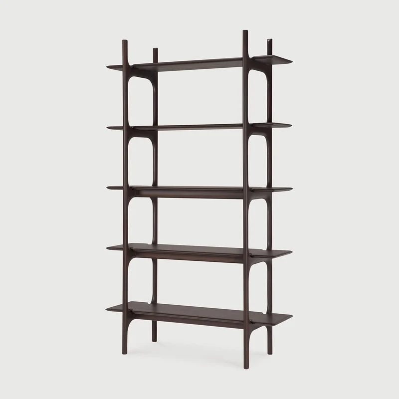 PI Rack Mahogany Dark Brown