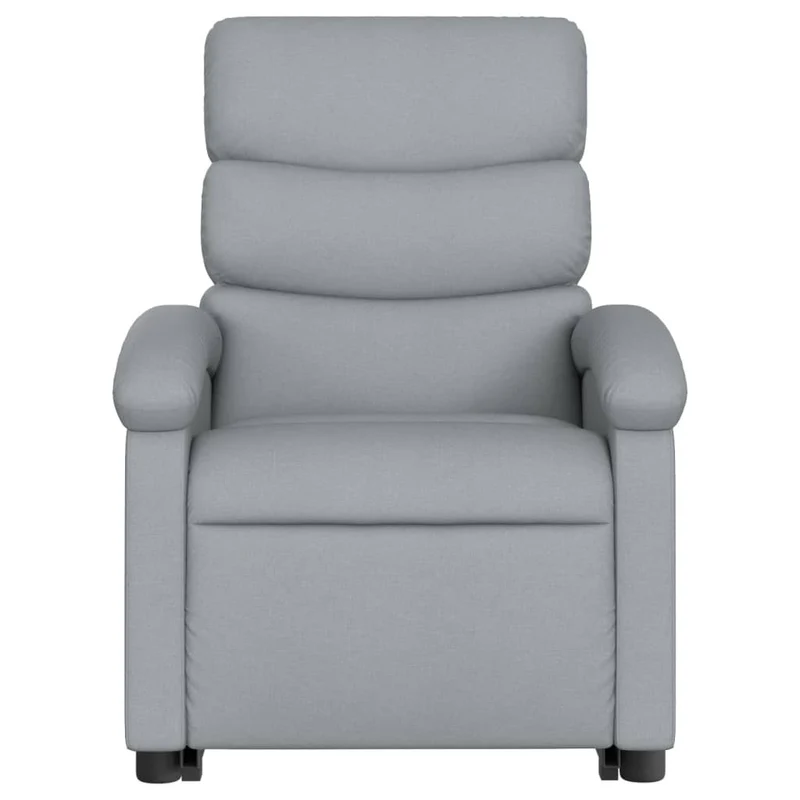 Fauteuil relax TV fonction de levage électrique très confortaben tissu gris clair DEC028318