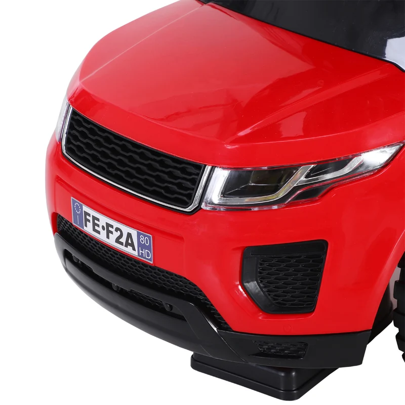 Porteur voiture pour bébé 62 x 28 x 42 cm apprentissage équilibre coffre rangement style ludique contemporain en PP rouge 21_0000448
