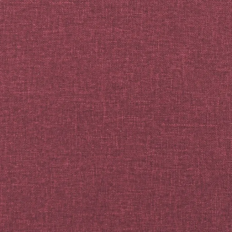 Fauteuil relax TV rembourrage confortable en tissu rouge bordeaux DEC028155