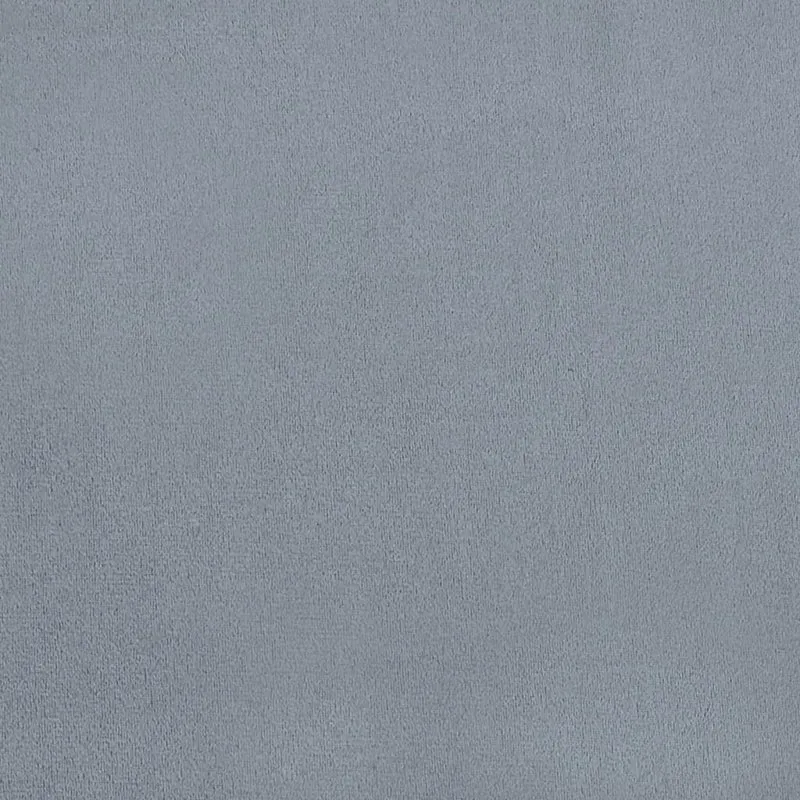 Set de 4 chaises de salle à manger en tissu velours gris couture décorative cadre en fer DEC025623