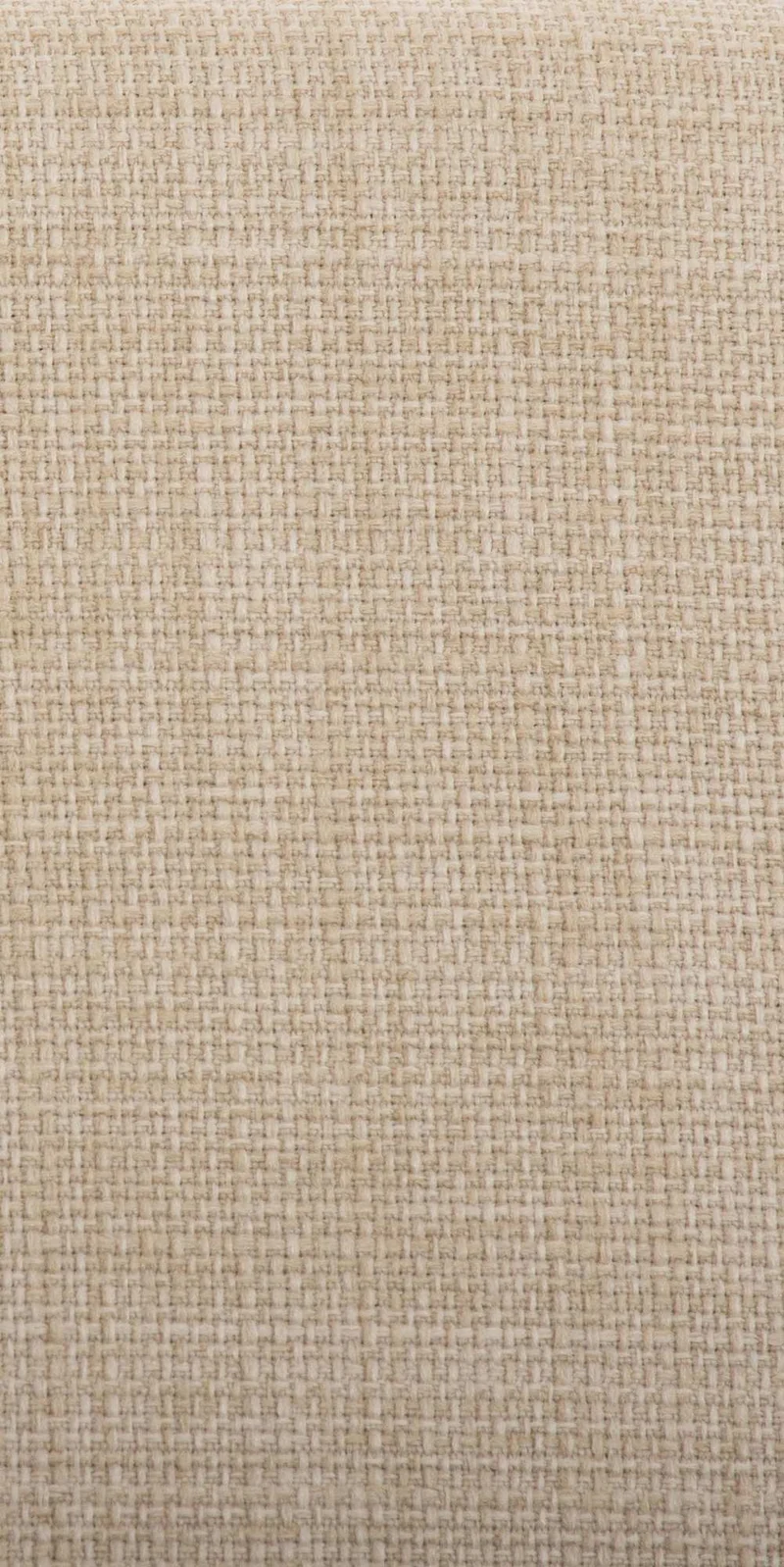 Chaise de salle à manger x1 design moderne en tissu crème support en acier inoxydable 10_0007616