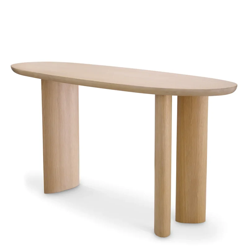 Oak Console Table Linder