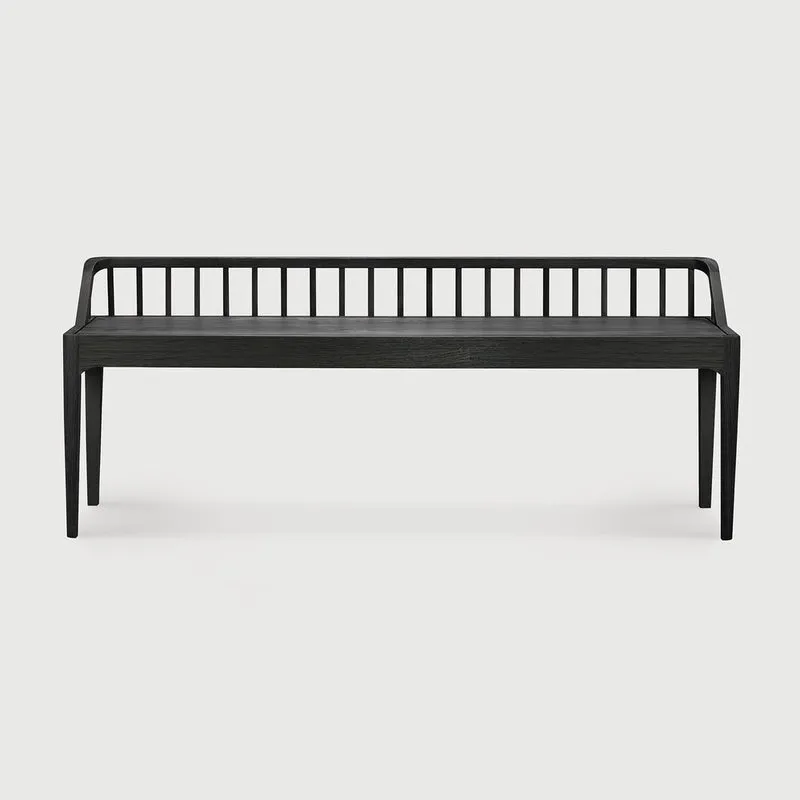 Spindle Bench - Oak Bench