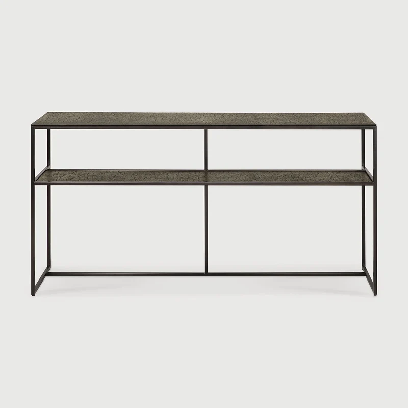 Pentagon Console Table Lava