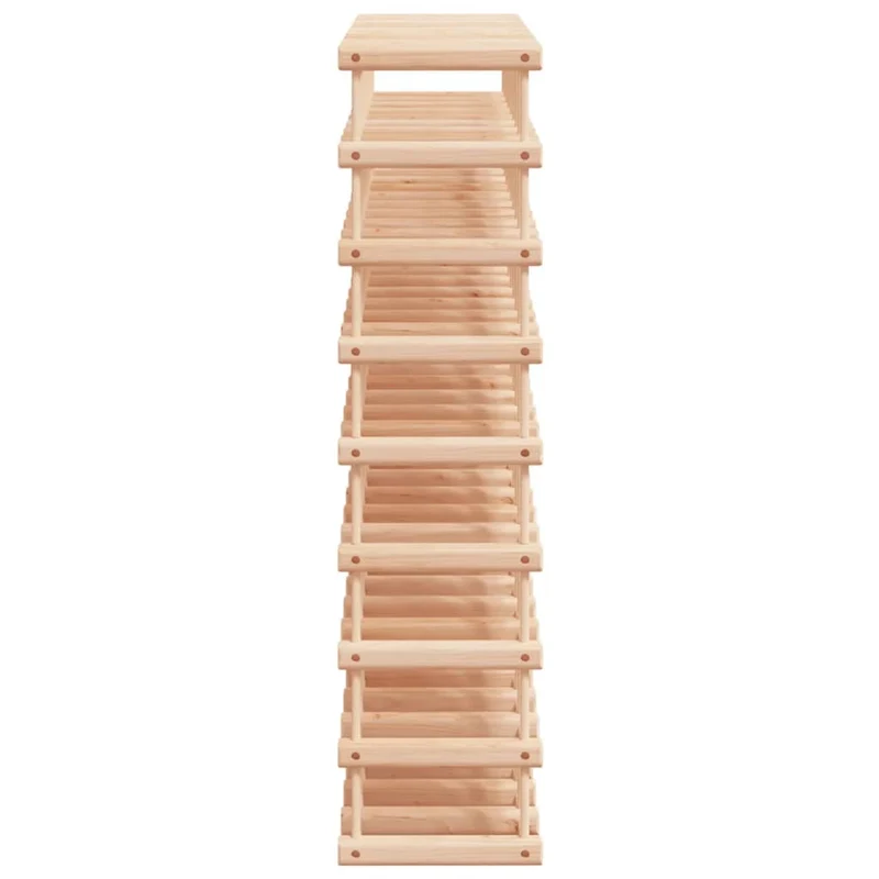 Casier range bouteilles étagère de rangement vin pour 72 bouteilles 90,5 x 23 x 90,5 cm en bois de pin DEC024404