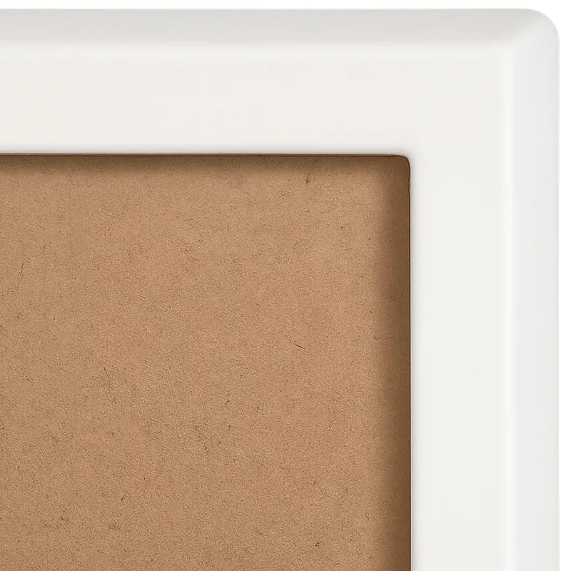 Miroir sur pied ou mural forme rectangulaire en métal blanc mat 140x40 cm 10_0008604