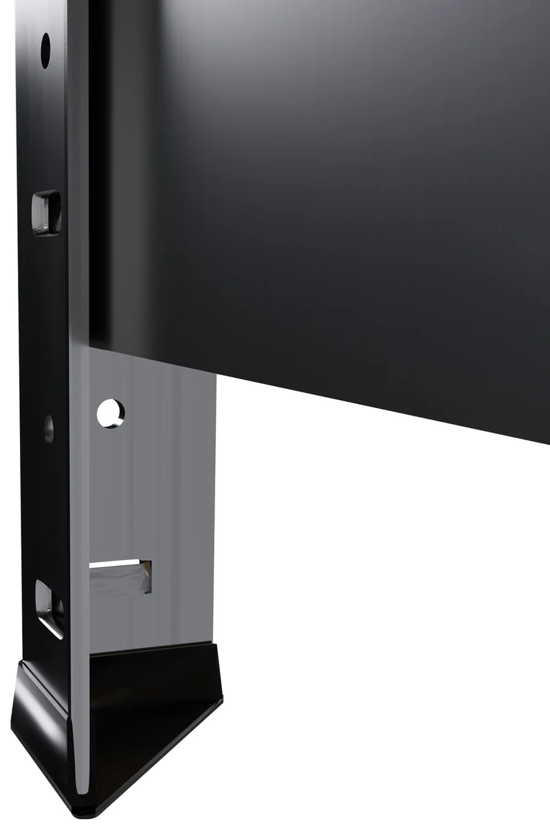 Système d'étagères d'angle en acier et MDF argent 180 x 160 x 160 cm charge 2625 kg 10_0008999