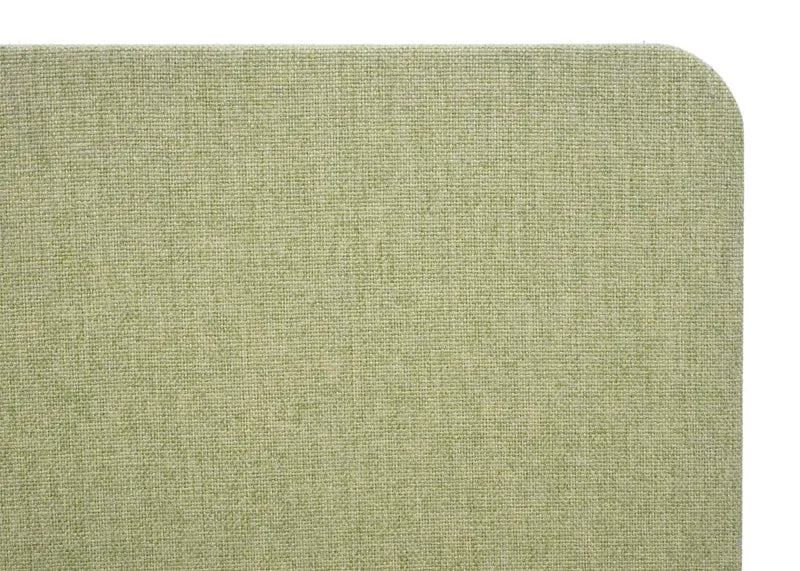 Cloison acoustique de bureau pour bureau panneau de séparation insonorisant panneau d’affichage double face tissu vert 60x75 cm 04_0006436
