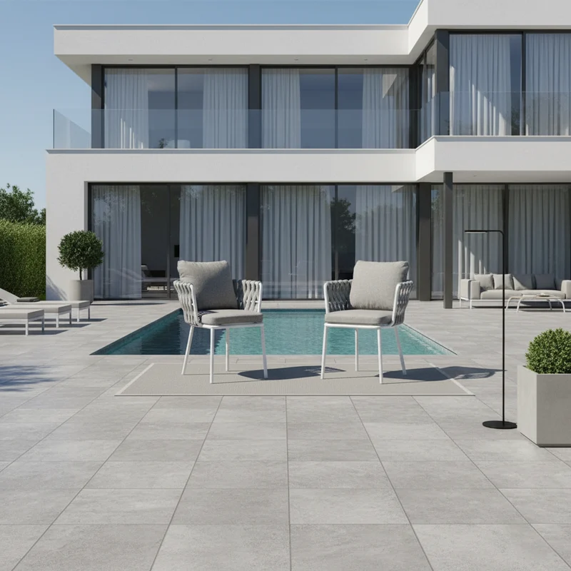 Contemporary Woven Rope Aluminum Outdoor Chair - Comfort Accent Chair For Garden