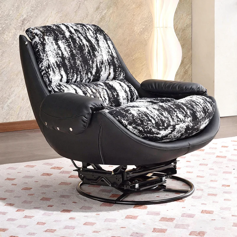 360° Rotatable Sofa Chair - Modern Minimalist Style Ergonomic Accent Chair For Living Room & Bedroom